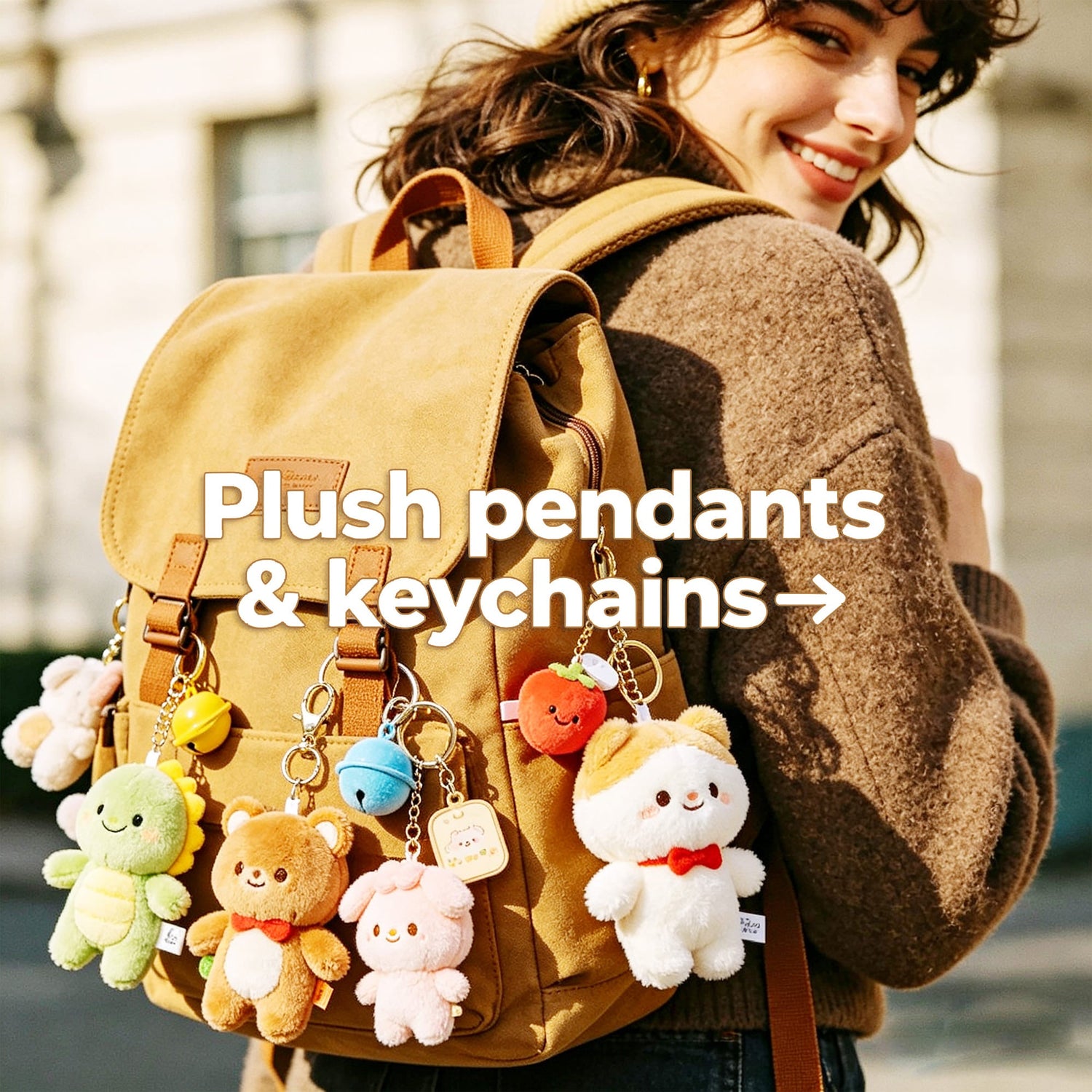 Plush pendants & keychains